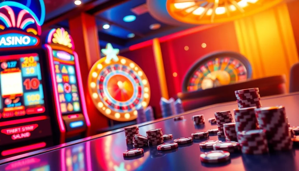 Experience the thrill of Nhà cái VUABAI9 with immersive online gambling action and vibrant gaming elements.